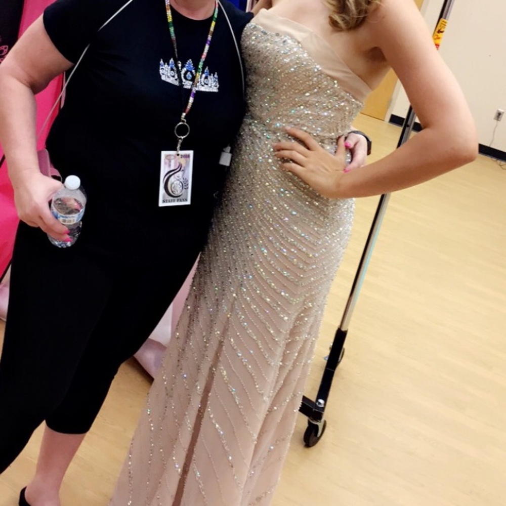 Custom jovani gown